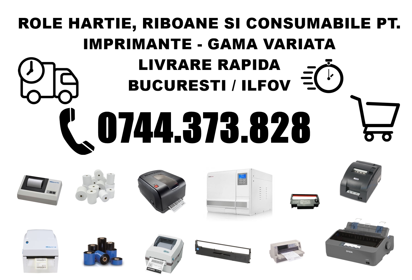 Riboane pentru imprimante medicale – livrare rapidă, Sector 1 - Bucuresti - imagine 1 - popic.ro