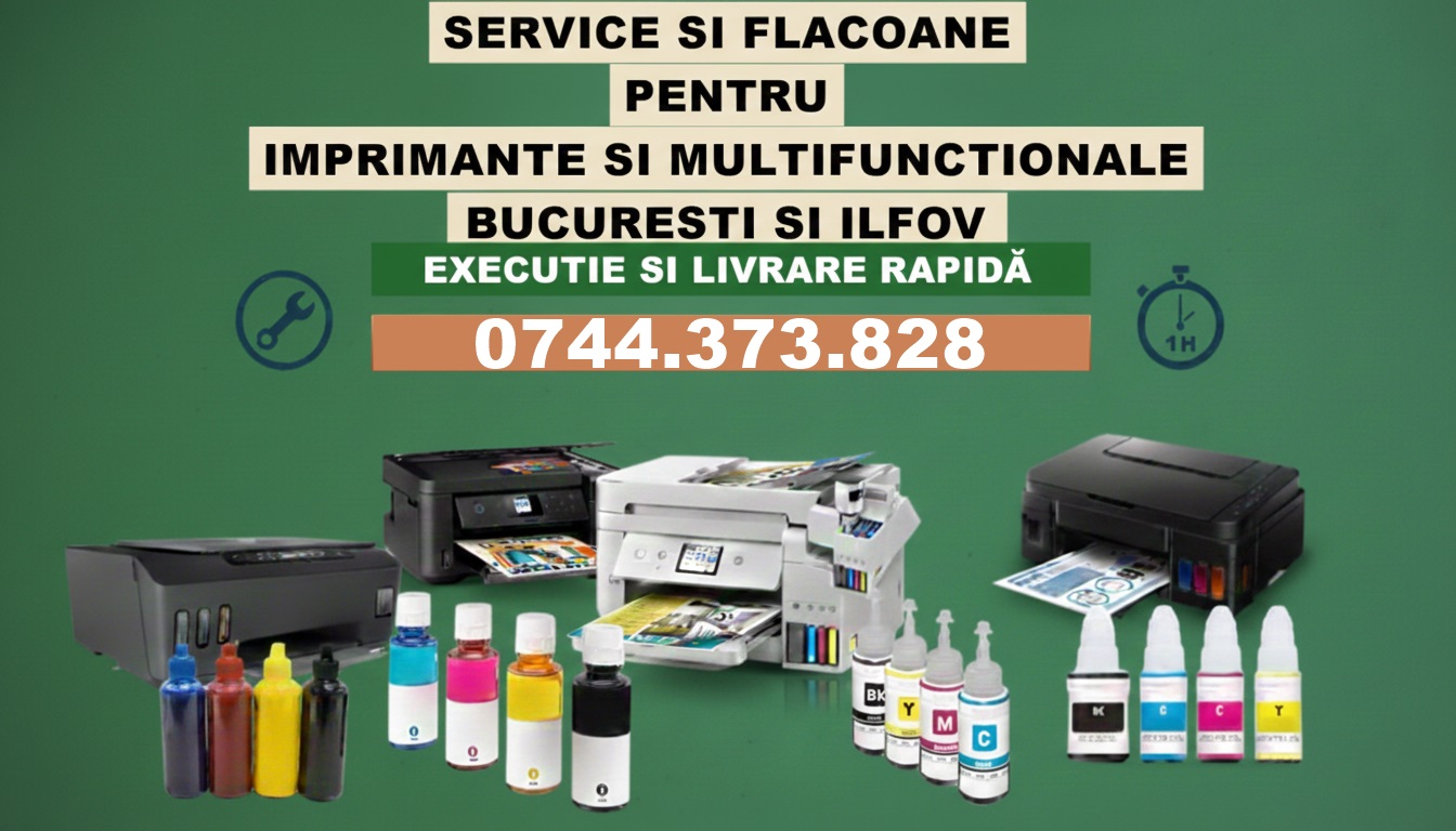 Reparatii imprimante cu rezervoare cerneala ecotank, smartank, inktank, Sector 1 - Bucuresti - imagine 1 - popic.ro