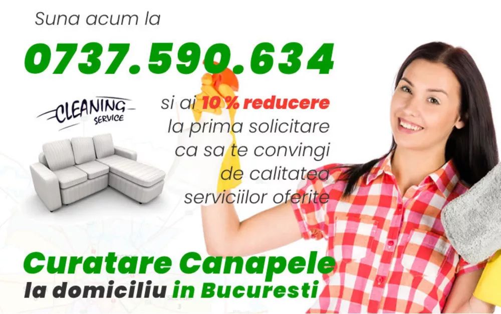 Curatare canapele Bucuresti. Curatare la domiciliu, Sector 1 - Bucuresti - imagine 1 - popic.ro