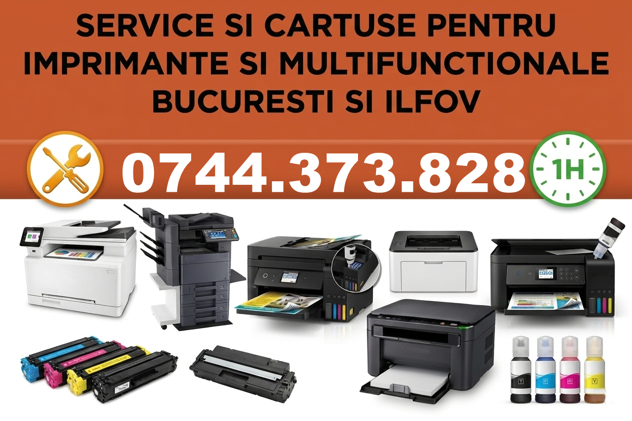 Reparatii urgente imprimante si copiatoare in   1 Decembrie Ilfov, Sector 1 - Bucuresti - imagine 2 - popic.ro