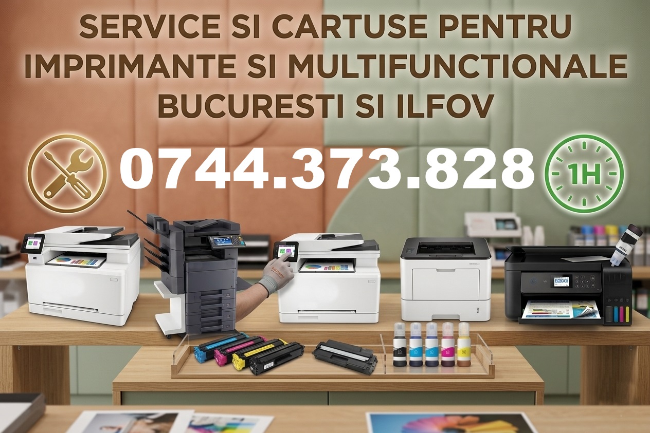 Service imprimanta la sediul societatii dvs. in Bucuresti si Ilfov., Sector 1 - Bucuresti - imagine 1 - popic.ro