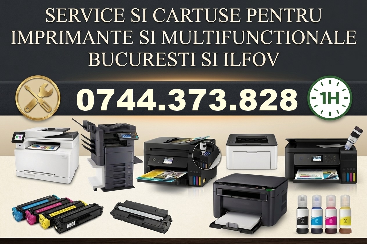 Reparam imprimante si copiatoare in Bucuresti si Ilfov !., Sector 1 - Bucuresti - imagine 1 - popic.ro