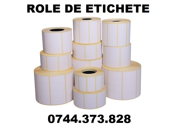 Role etichete termice autoadezive – pentru etichetare / logistica, Sector 1 - Bucuresti - imagine 1 - popic.ro