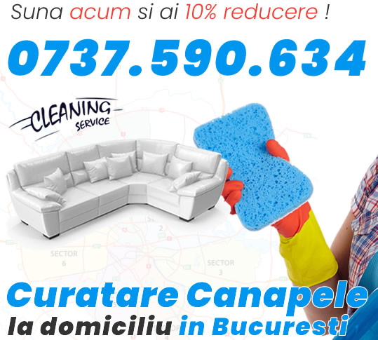 Curatare profesionala canapele la domiciliu, Sector 1 - Bucuresti - imagine 1 - popic.ro