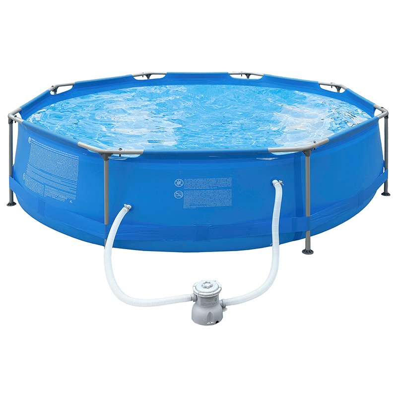 Piscina cu cadru metalic 305×76 cm cu filtru, Tulcea - Tulcea - imagine 1 - popic.ro