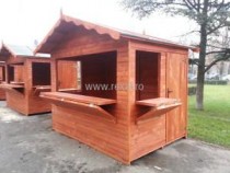 Casute de lemn pentru targuri dimensiuni: 3.00m x 2.00m, Timișoara - Timis