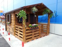 Casute lemn, Casuta BRAN Dimensiuni: Casuta 3,00m x 3,00m/40mm, Constanța - Constanta