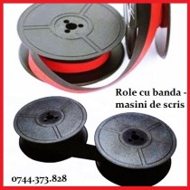 Rola banda masina de scris veche neagra si bicolora ., Sector 1 - Bucuresti