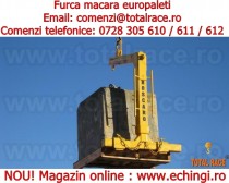 Furci macara montabile pe camion, furci paleti BCA, Buzău - Buzau