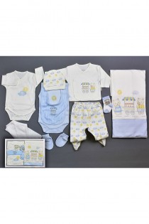 Set albastru cadou nou-nascut 10 piese Ursuleti, Cluj-Napoca - Cluj
