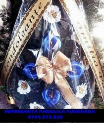 Sistem scriere panglici pentru coroane, jerbe și buchete de flori cu l, Sector 1 - Bucuresti