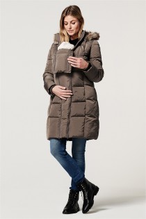 Geaca pentru gravide 3in1 maro New Anna Noppies, Arad - Arad