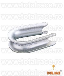 Rodanta forjata montata pe cablu Total Race, Neagra - Arad