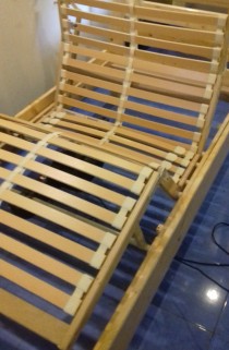 Pat medical electric îngrijire bolnavi cu telecomanda si saltea., Reșița - Caras-Severin