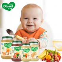 Olvarit desert cu fructe olandez pentru bebelusi Total Blue, Pitești - Arges