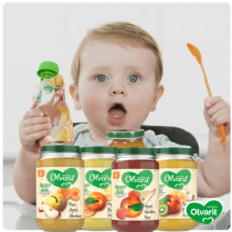 Olvarit desert cu fructe olandez pentru bebelusi Total Blue, Pitești - Arges