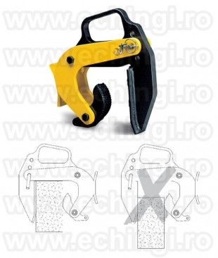 Cleste reglabil pentru ridicare camine beton model   BTG 50-180mm   07, Galați - Alba