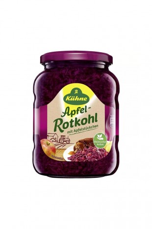 Kuhne varza rosie cu bucati de mere, import Germania Total Blue, Alexandria - Teleorman