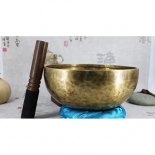 Bol tibetan, lucrat manual in Nepal, din 7 metale, 25 cm F107S, Sector 4 - Bucuresti