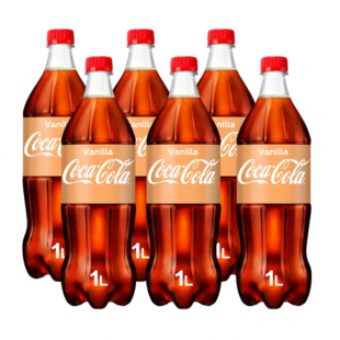 Import Olanda bautura Coca Cola Vanilla  1 litru Total Blue, Buzău - Buzau