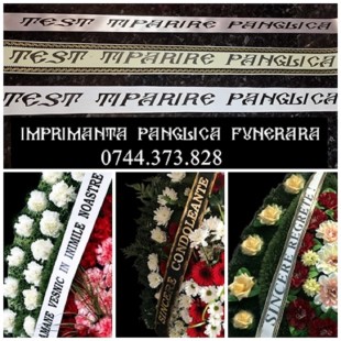 Masina de imprimat panglici lente coroane pentru  Case funerare !, Sector 1 - Bucuresti