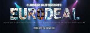 Centrul de Formare Profesionala Eurodeal organizeaza cursuri online, Sector 1 - Bucuresti
