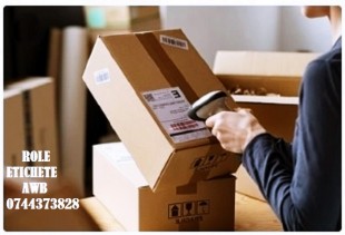 Role etichete awb – pentru plicuri, pungi, cutii carton curierat, Sector 1 - Bucuresti