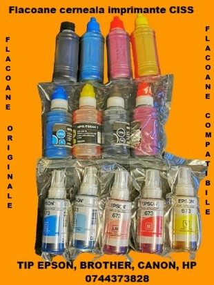 Flacoane cerneala CISS tip Epson, Canon, Hp, Brother., Sector 1 - Bucuresti