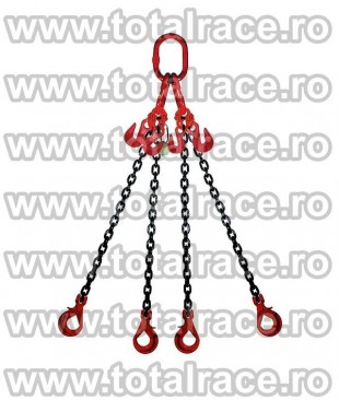 Echipament ridicare din lant 4 brate cu carlige rotative, Tulcea - Tulcea