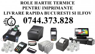 Rapid role hartie termica imprimante de bonuri in Voluntari si Bucures, Sector 1 - Bucuresti