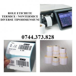 Etichete livrare mancare 40mmx46mm Etichete cantare comerciale Dibal,B, Sector 5 - Bucuresti