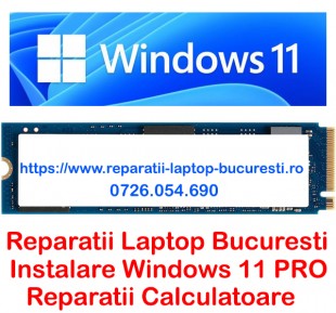 Service laptop Bucuresti - Ilfov Instalare windows la domiciliul clien, Sector 1 - Bucuresti