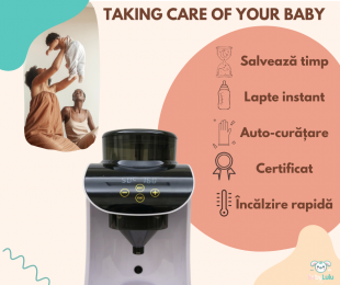 Espressor Inteligent pentru Lapte Praf Babylulu, Panic - Salaj