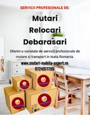 Relocari Firme si Transport Mobila – ExpertMove Este Solutia Ta!, Sector 5 - Bucuresti