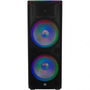 Boxă activă BoomToneDJ BS215A LED 500W, 2×15″, Bluetooth, USB, SD, FM, Tulcea - Tulcea