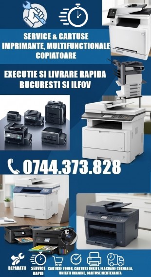 Reparatii imprimante ,reparatii urgent, Voluntari - Ilfov