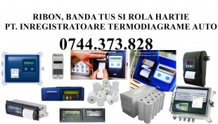 Rola hartie, ribon banda tus inregistrator temperatura Datacold, ESCO, Sector 1 - Bucuresti