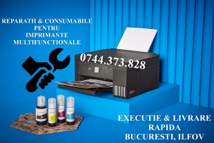 Reparatii imprimante ink ciss Epson Hp Brother Canon in Bucuresti, Sector 1 - Bucuresti