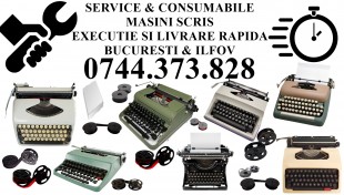 Service masini de scris cu livrare role scriere in Bucuresti si Ilfov, Sector 1 - Bucuresti