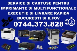 Rapid Service imprimante si copiatoare cu livrare cartuse in Bucuresti, Sector 1 - Bucuresti