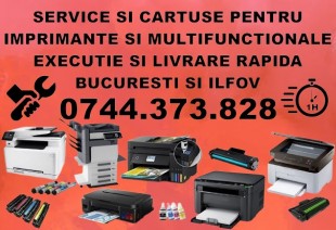 Service imprimante si copiatoare cu livrare cartuse Bucuresti si Ilfov, Sector 1 - Bucuresti