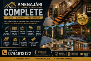 Amenajari interioare si exterioare complete scari garduri zugraveli, Brașov - Brasov