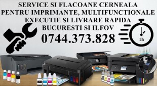 Reparatii imprimante rezervoare cerneala Epson, Canon, HP, Brother in, Sector 1 - Bucuresti